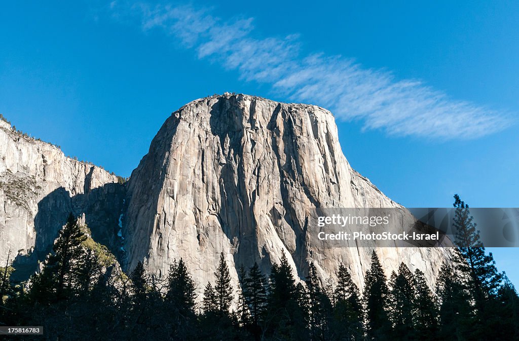 El Capitan mountain, Yosemite National Park, California, USA