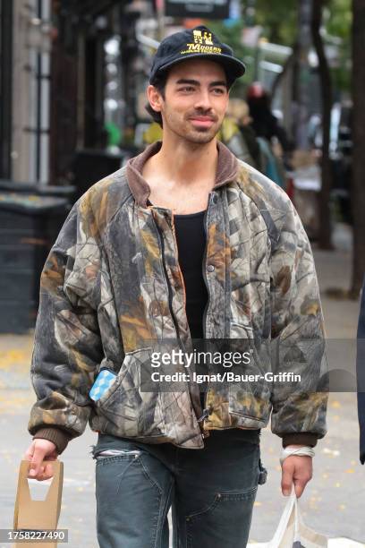 Joe Jonas is seen on November 01, 2023 in New York City.