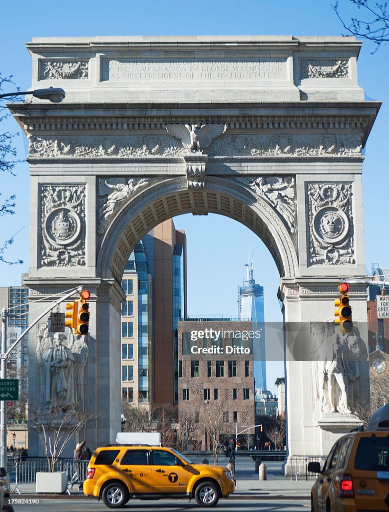 Washington Square Arch, New York City, USA