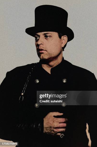 the chimney sweep. - top hat stock pictures, royalty-free photos & images