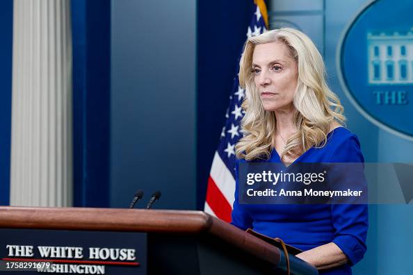 Media Briefing Held By Press Secretary Karine Jean-Pierre And Top White House Advisors Media Briefing Held By Press Secretary Karine Jean-Pierre And Top White House Advisors