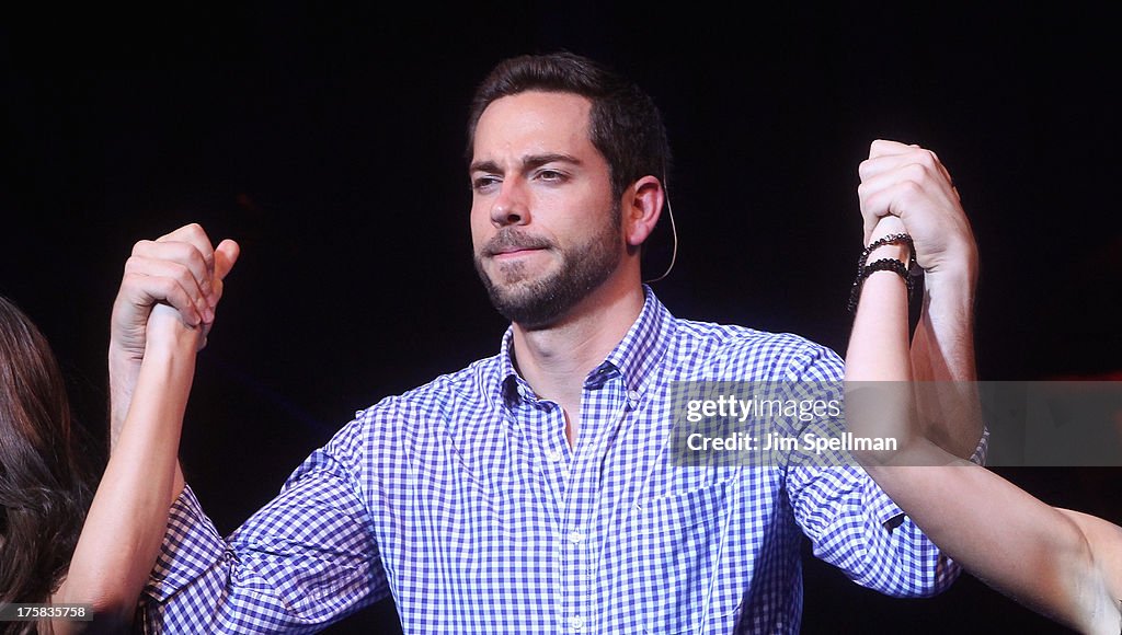 First Date Broadway Opening Night - Arrivals And Curtain Call