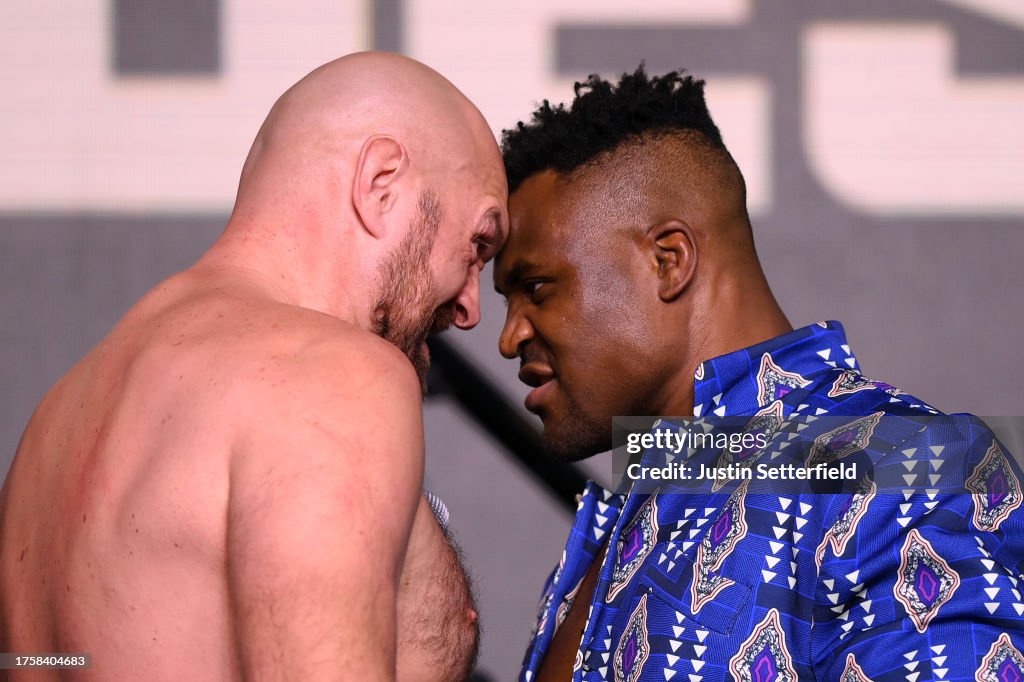 Boxing In Riyadh: Tyson Fury v Francis Ngannou - Press Conference