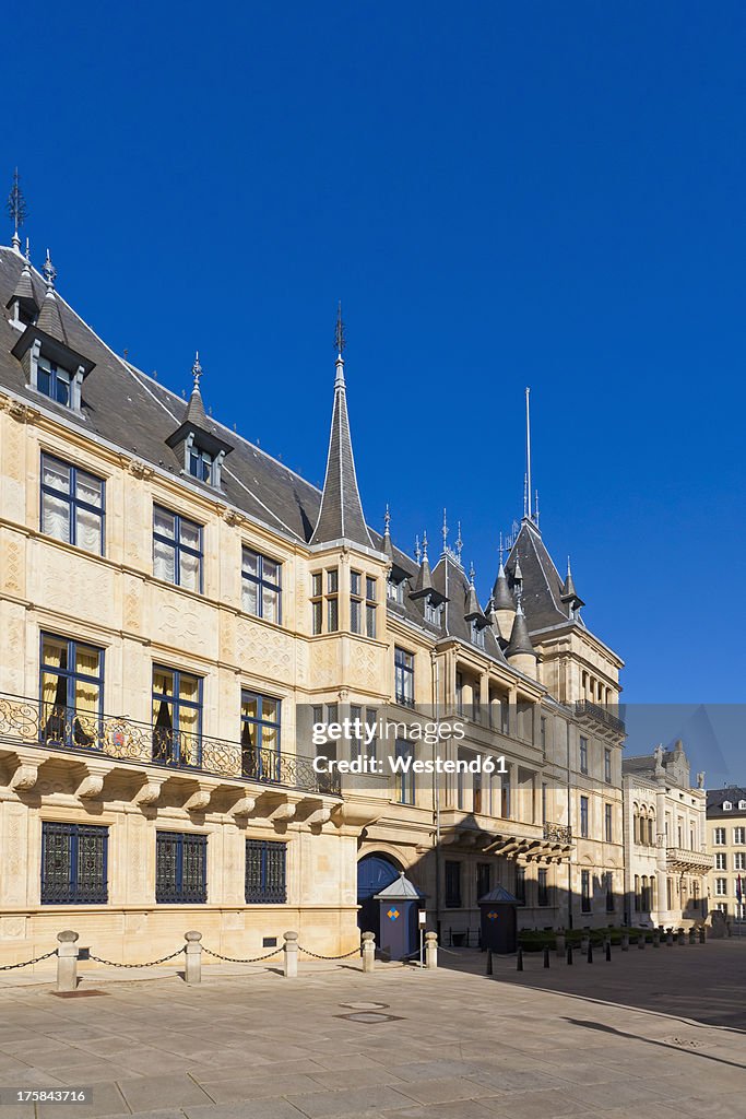 Luxembourg, View of Grand Ducal Palace