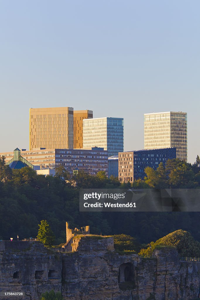 Luxembourg, View of office building