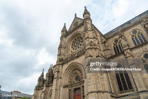 basilique notre-dame de bonne nouvelle de rennes. capital of the province of brittany, france - bonne nouvelle stock pictures, royalty-free photos & images