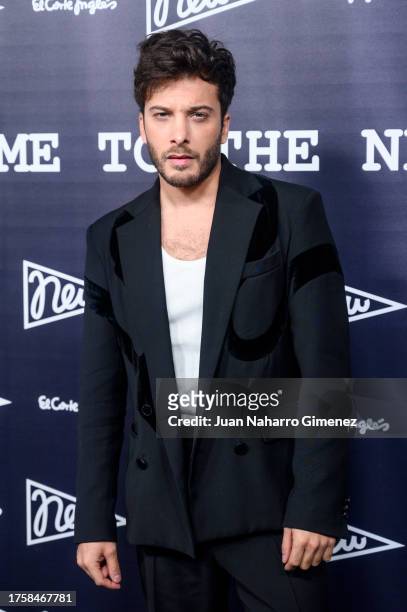 Blas Canto attends "Welcome To The New Era" presented by El Corte Ingles at Callao City Lights on October 26, 2023 in Madrid, Spain.