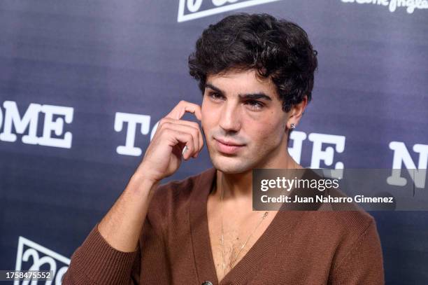 Oscar Casas attends "Welcome To The New Era" presented by El Corte Ingles at Callao City Lights on October 26, 2023 in Madrid, Spain.