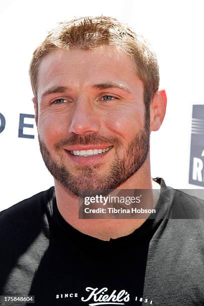 Ben Cohen attends the 4th annual Kiehl's LifeRide for amfAR at The Grove on August 8, 2013 in Los Angeles, California.