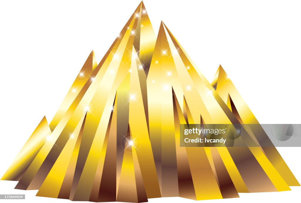 Golden mountain