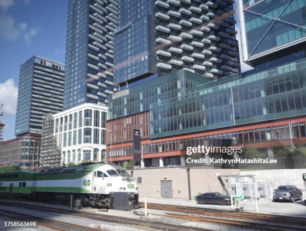 Go Train Side 968 Toronto Go Train Stock Photos, High-Res Pictures, and Images ...