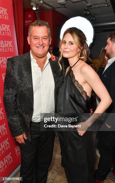 Paul Burrell and Yolanda Kettle attend the press night after party for "The Interview" at The Park Theatre on November 1, 2023 in London, England.