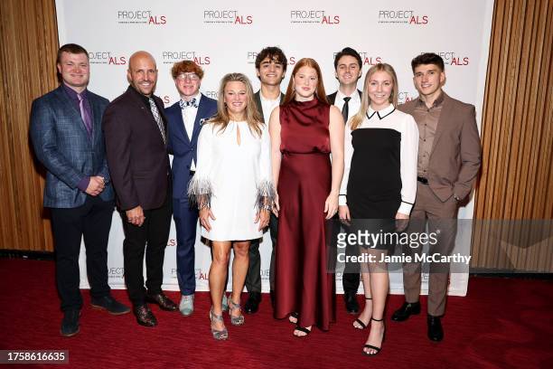 The Kirchhoff family attends the Project ALS 25th Anniversary Gala at Jazz at Lincoln Center on October 26, 2023 in New York City.
