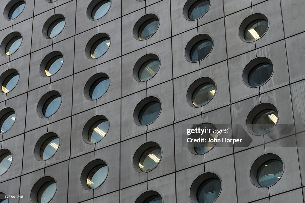 Detail of Skyscraper, Hong Kong.