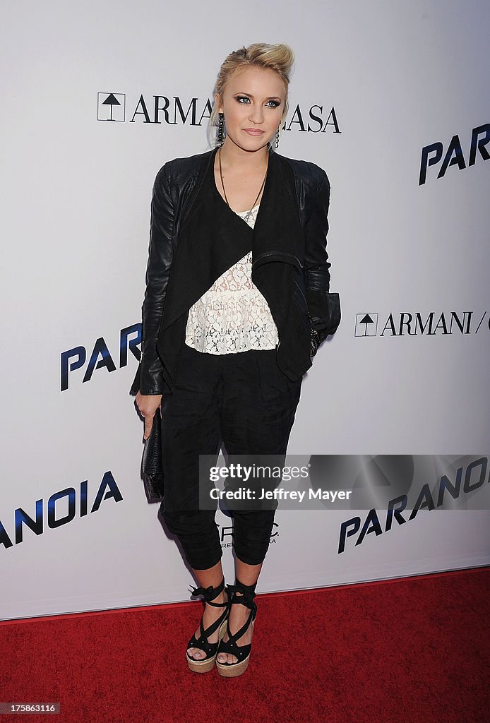 "Paranoia" - Los Angeles Premiere - Arrivals