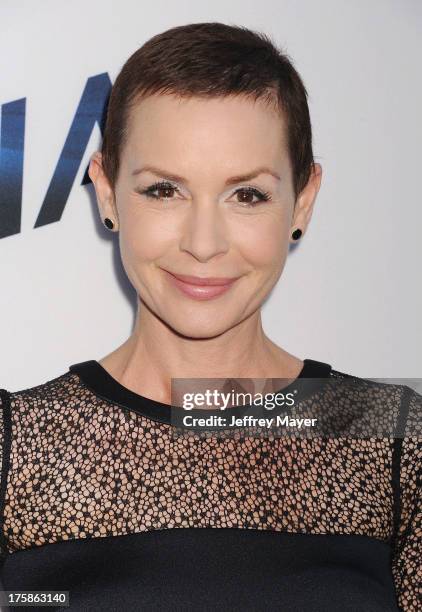 Actress Embeth Davidtz arrives at the 'Paranoia' - Los Angeles Premiere at DGA Theater on August 8, 2013 in Los Angeles, California.