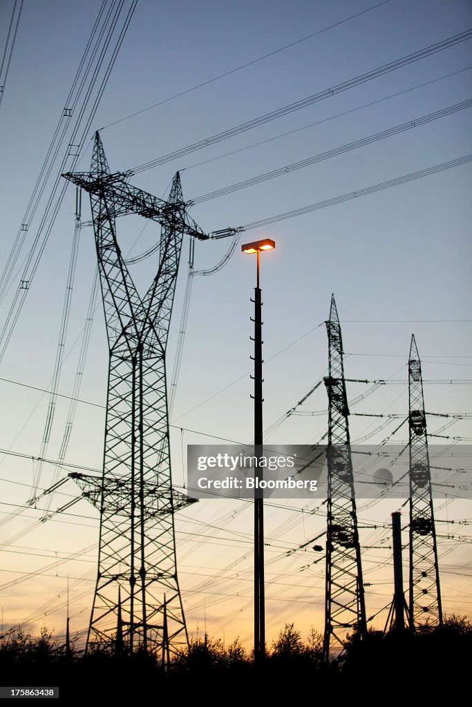 Nuclear Power Station Operated By RWE AG Germany's Largest Power Generator