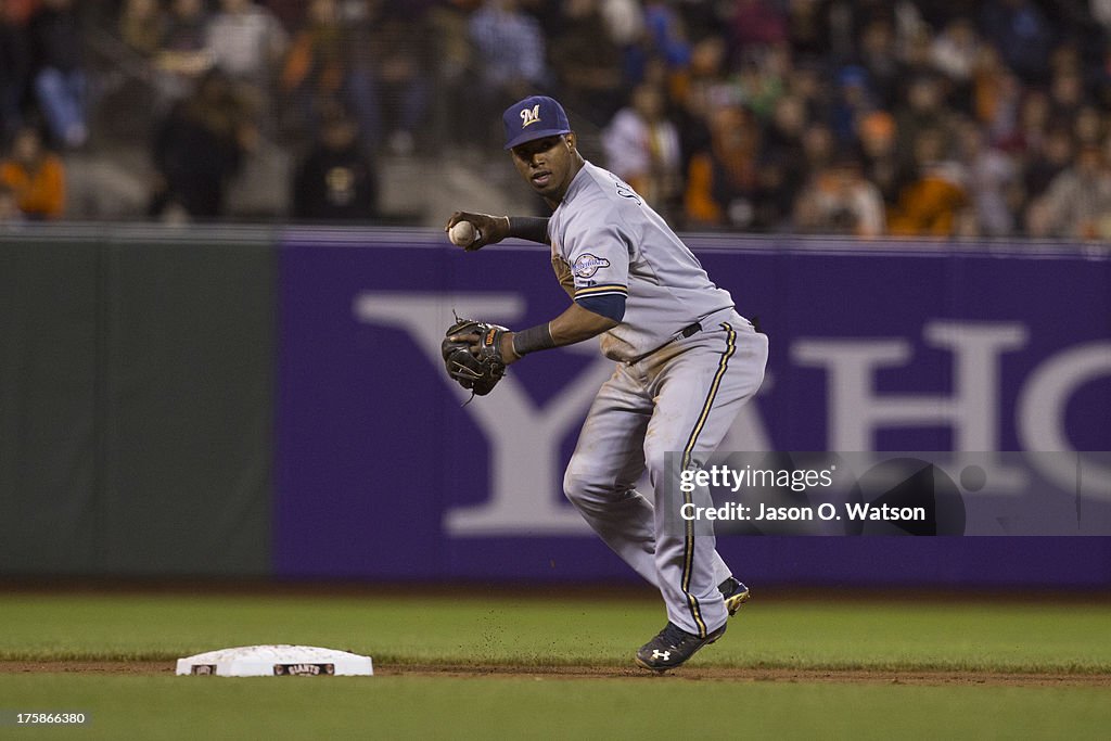 Milwaukee Brewers v San Francisco Giants