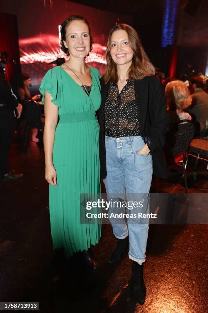 Katrin Wolter and Amrei Haardt attend the Film Festival Cologne Awards 2023 at E-Werk on October 26, 2023 in Cologne, Germany.