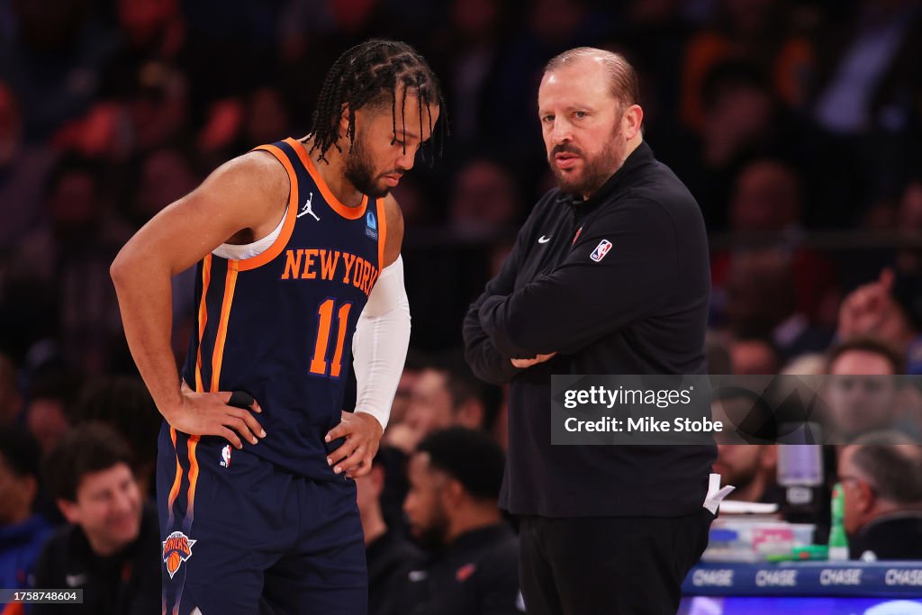 Knicks Sweep Cavaliers Tom Thibodey Karl-Anthony Towns Anchors Knicks' Historic Victory