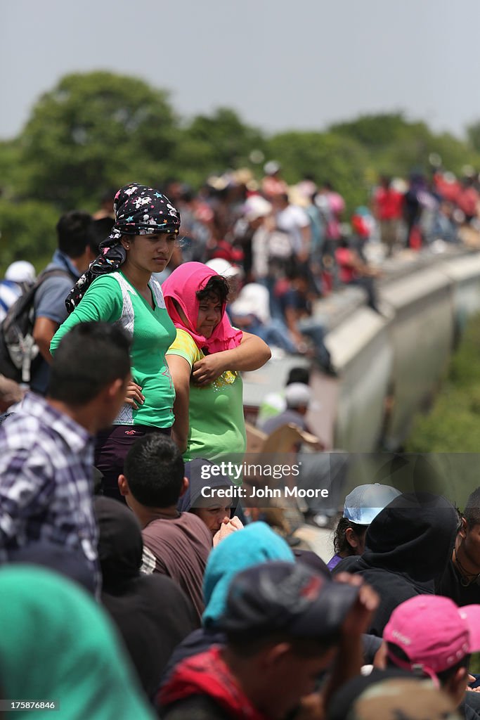 Central Americans Undertake Grueling Journey Through Mexico To U.S.