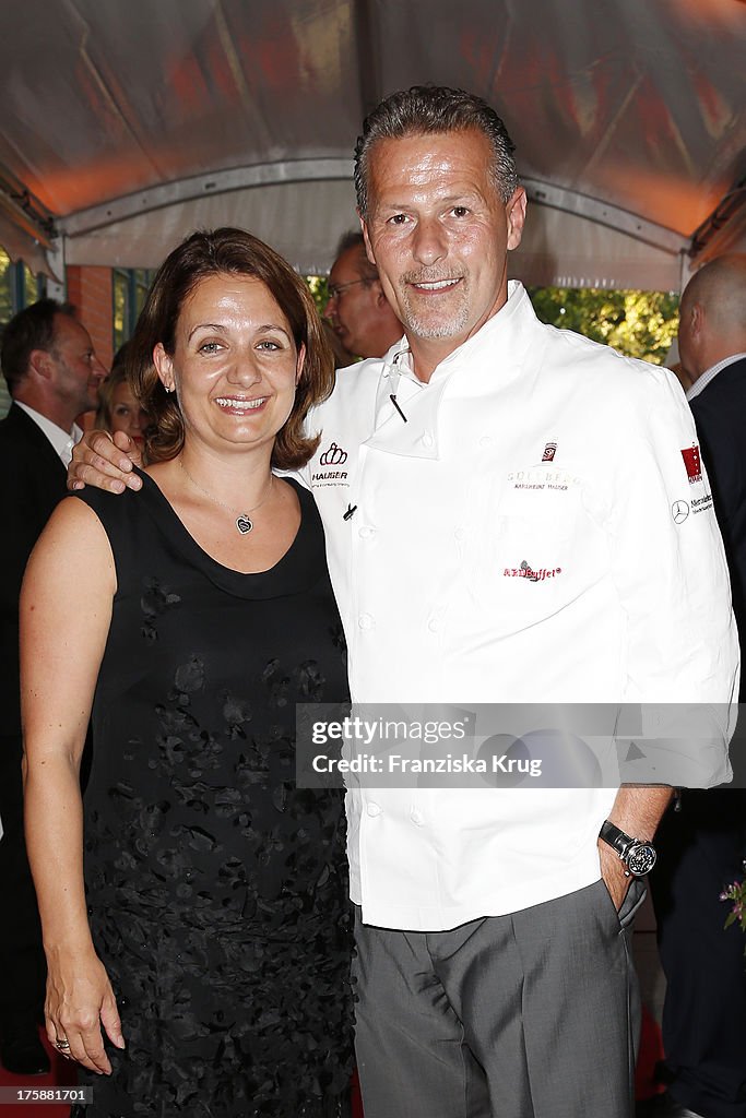 Karlheinz Hauser and his wife Margarete Hauser attends the 'Nacht der