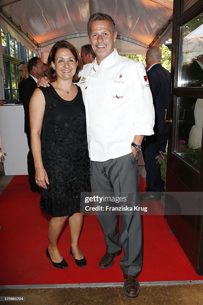 Karlheinz Hauser and his wife Margarete Hauser attends the 'Nacht der