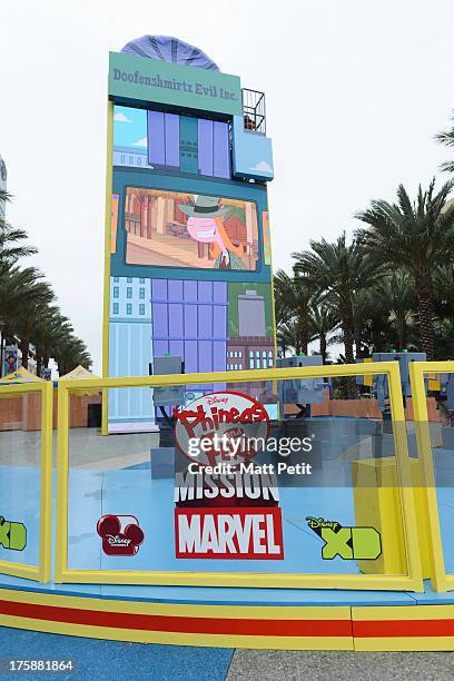 Disney Channel unveils Dr. Doofenshmirtz's most wacky "-inator" yet -- "The Waffle-inator" -- a spectacular 40-foot high interactive game, combining...