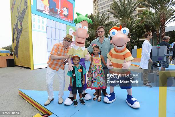 Disney Channel unveils Dr. Doofenshmirtz's most wacky "-inator" yet -- "The Waffle-inator" -- a spectacular 40-foot high interactive game, combining...