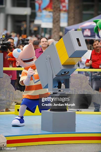 Disney Channel unveils Dr. Doofenshmirtz's most wacky "-inator" yet -- "The Waffle-inator" -- a spectacular 40-foot high interactive game, combining...