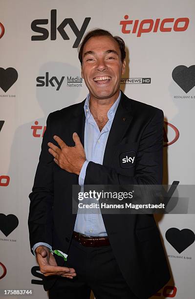 Wolfram Winter attends the Sky Bundesliga Season Opening Party at Heart on August 9, 2013 in Munich, Germany.