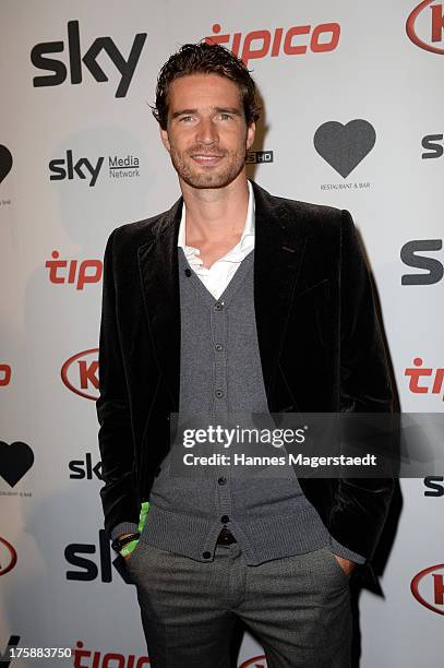 Arne Friedrich attends the Sky Bundesliga Season Opening Party at Heart on August 9, 2013 in Munich, Germany.