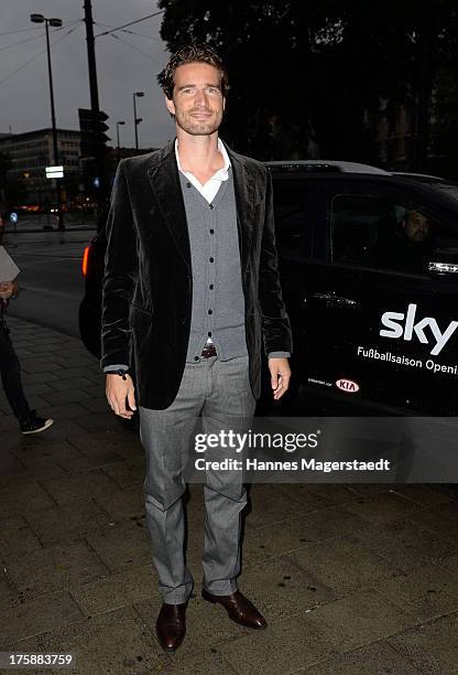 Arne Friedrich attends the Sky Bundesliga Season Opening Party at Heart on August 9, 2013 in Munich, Germany.