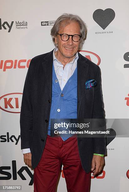 Actor Bernd Herzsprung attends the Sky Bundesliga Season Opening Party at Heart on August 9, 2013 in Munich, Germany.