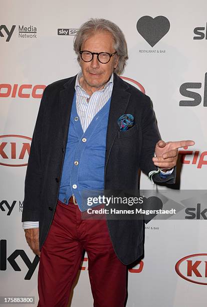 Actor Bernd Herzsprung attends the Sky Bundesliga Season Opening Party at Heart on August 9, 2013 in Munich, Germany.