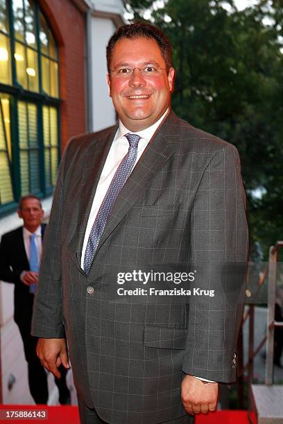 Patrick Doering attends the 'Nacht der Medien 2013' on August 09, 2013 in Hamburg, Germany.