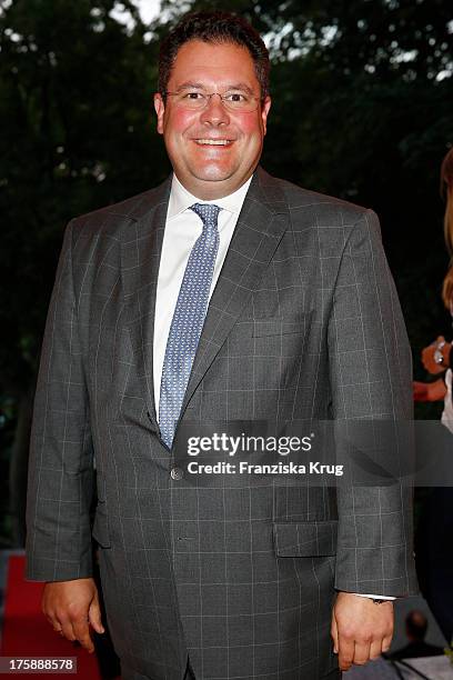 Patrick Doering attends the 'Nacht der Medien 2013' on August 09, 2013 in Hamburg, Germany.