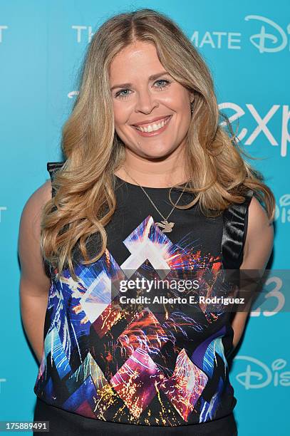 Director Jennifer Lee of "Frozen" attends "Art and Imagination: Animation at The Walt Disney Studios" presentation at Disney's D23 Expo held at the...