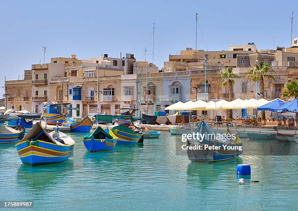 Colours at the fishing port of Marsaxlokk, Malta