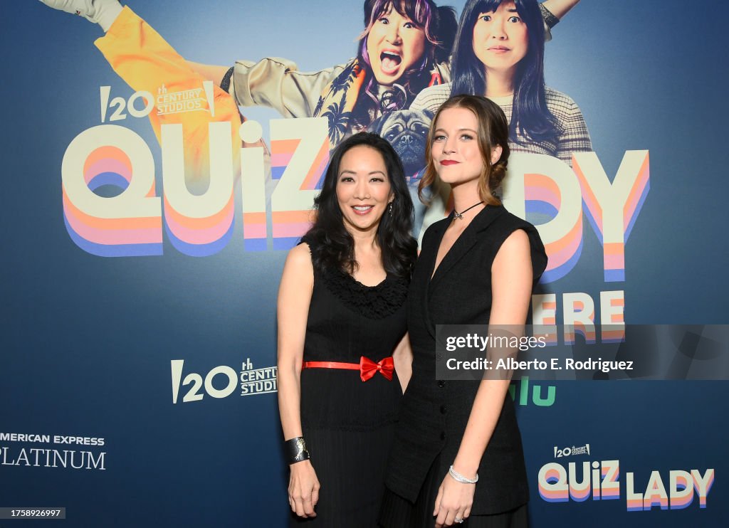 Jessica Yu Jessica Yu and Jen D'Angelo attend Quiz Lady Premiere at El Capitan ...