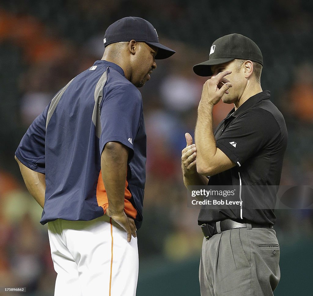 Texas Rangers v Houston Astros