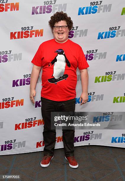 Actor Jesse Heiman arrives at the 102.7 KIIS FM Teen Choice Awards Pre-Party at W Los Angeles - Westwood on August 9, 2013 in Los Angeles, California.