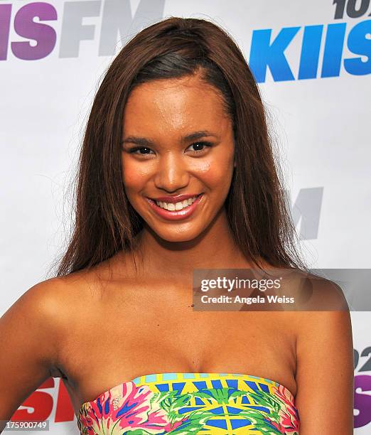 Actress Taelyr Robinson arrives at the 102.7 KIIS FM Teen Choice Awards pre-party at W Los Angeles- Westwood on August 9, 2013 in Los Angeles,...