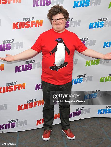 Actor Jesse Heiman arrives at the 102.7 KIIS FM Teen Choice Awards pre-party at W Los Angeles- Westwood on August 9, 2013 in Los Angeles, California.