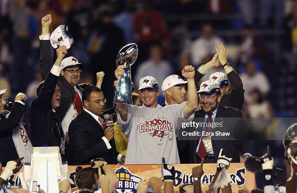 Gruden and the Lombardi Trophy