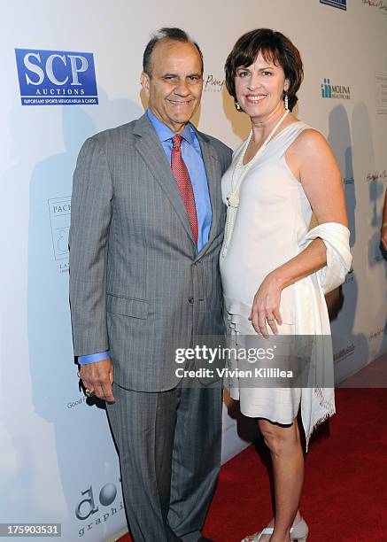 Baseball coach Joe Torre and wife Alice Wolterman attend the 13th Annual Harold And Carole Pump Foundation Gala Honoring Jamie Foxx, Shaquille...