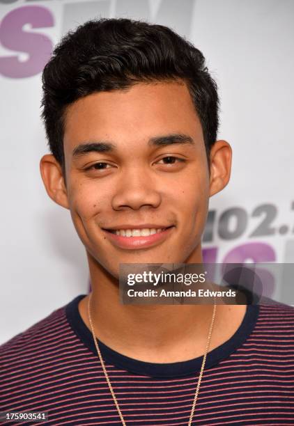 Actor Roshon Fegan arrives at the 102.7 KIIS FM Teen Choice Awards Pre-Party at W Los Angeles - Westwood on August 9, 2013 in Los Angeles, California.