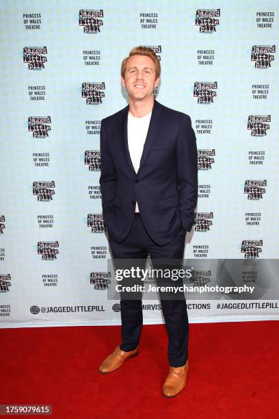 Sergio Pasquariello attends the Toronto premiere of the North American tour of "Jagged Little Pill" at Princess of Wales Theatre on October 26, 2023...