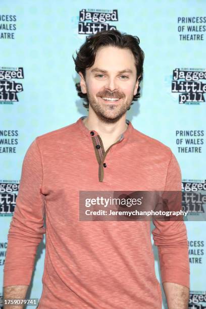 Justin Scott Brown attends the Toronto premiere of the North American tour of "Jagged Little Pill" at Princess of Wales Theatre on October 26, 2023...