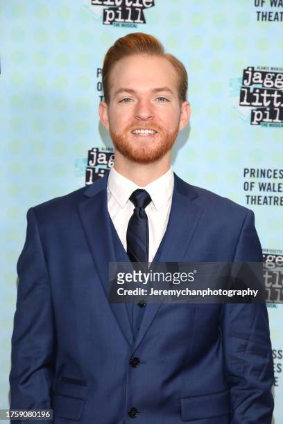 Brett Beiersdorfer attends the Toronto premiere of the North American tour of "Jagged Little Pill" at Princess of Wales Theatre on October 26, 2023...